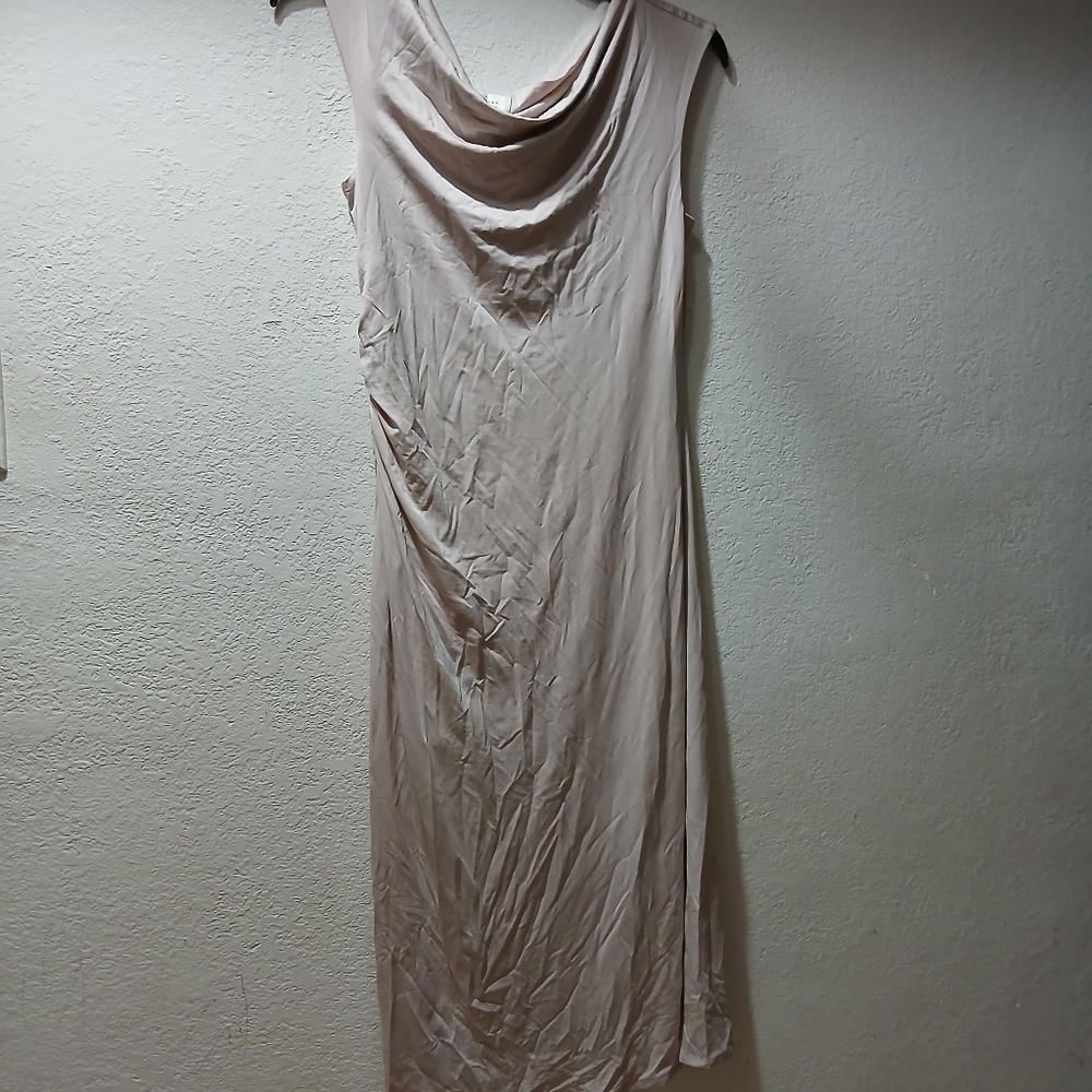 a new day Sleeveless Tan Maxi Dress